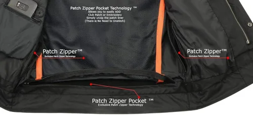 Vista 8 de Milwaukee Leather Men's Standard Mlm3524set Black All Season Leather Club Vest