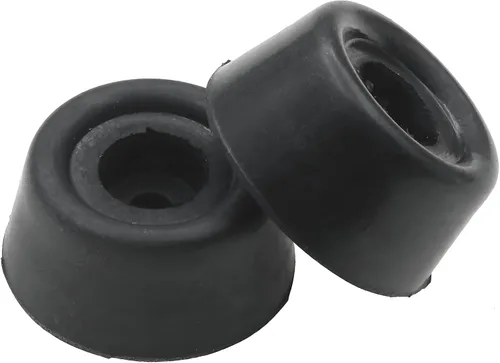 Vista 3 de 10 piezas de cubierta de base de goma para taco de billar con tornillos