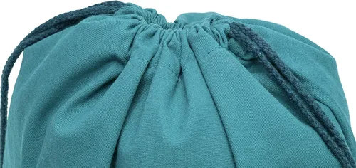 Vista 4 de Bolsos del cordón del algodón, mochilas promocionales de la cuerda del tiro, mochilas a granel de la cincha