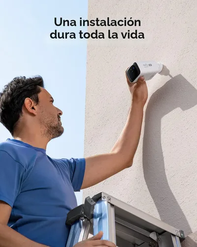 Vista 2 de eufy Security SoloCam S220, cámara de seguridad solar, cámara de seguridad inalámbrica para exteriores, resolución 2K, potencia continua, sin tarifa