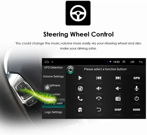 Vista 6 de Radio de coche Android de 7 pulgadas con navegación GPS + cámara de repuesto HD para Mercedes Benz C E Clase W203 E W211 CLS Clase W219 CLK W209 SL