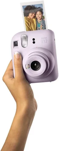 Vista 8 de Fujifilm instax Mini 12 - Cámara instantánea con paquete de 40 películas de disparo, color morado lila
