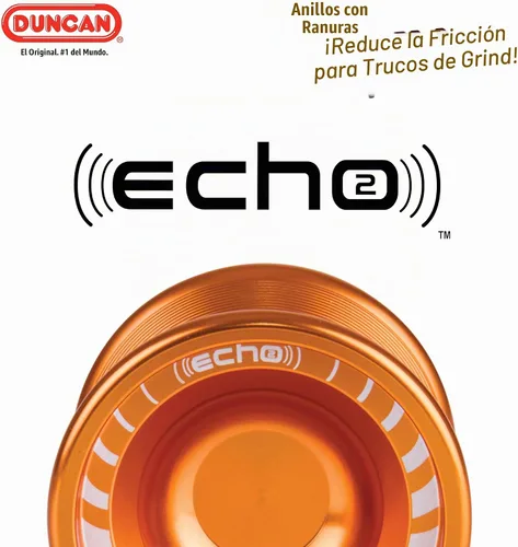 Vista 2 de Duncan Toys Echo 2 Unresponsive Pro Level - Yoyó con rodamientos cóncavos Negro