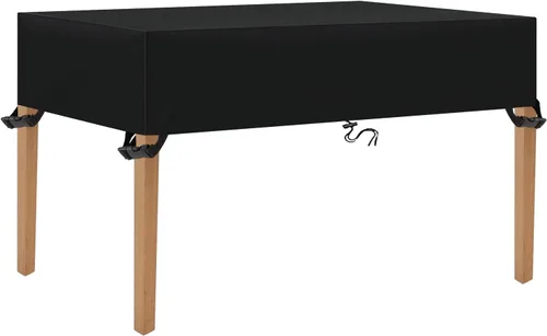 Funda impermeable para mesa de café al aire libre, 40 pulgadas de largo x 28 pulgadas de ancho x 4 pulgadas de alto, funda rectangular para muebles