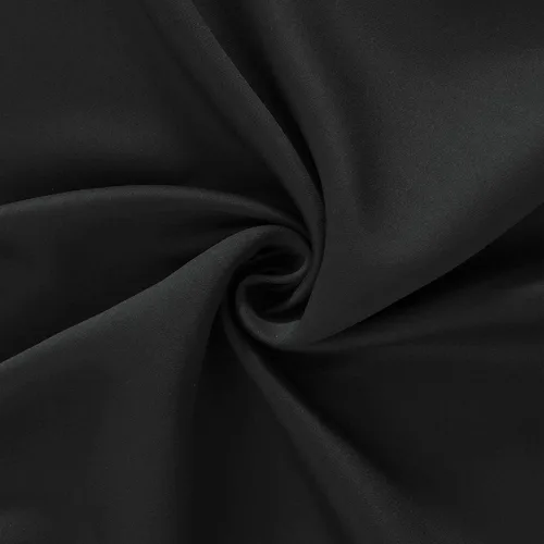 Vista 6 de LEMOMO Cortinas negras 100% opacas con forro negro, 52 x 84 pulgadas, juego de 2 paneles con aislamiento térmico para oscurecer la habitación