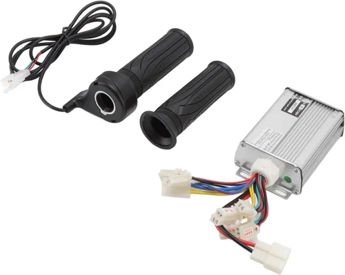 Controlador de velocidad del motor del cepillo del coche eléctrico 48V 1000W que conduce la caja del regulador con la manija de la vuelta para la