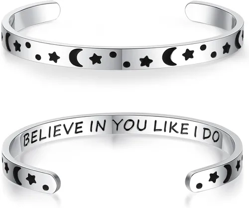 Vista 10 de SAM & LORI - Pulseras ajustables personalizables para adolescentes y mujeres, joyas inspiradoras en varios diseños para hija, hermana, mamá, amigas