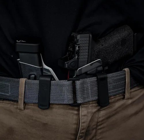 Vista 4 de Fundas de transporte en apéndice Radial Innovations (AIWB) Transporte oculto para modelos de pistolas y armas Funda lateral Propiedad