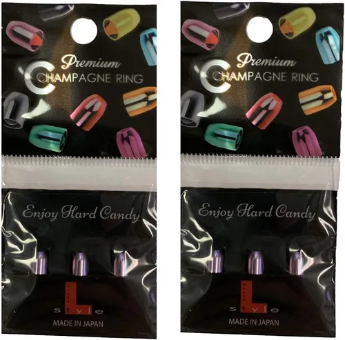 Vista 14 de Lstyle Dart Flight Accessory: Champagne Ring Premium Metal - for All PRO Dart Flights