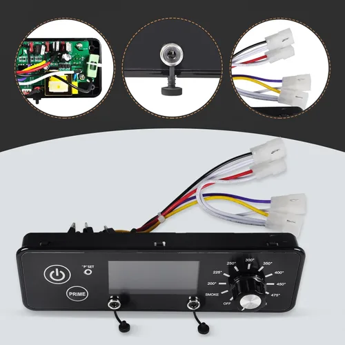 Vista 6 de AC03P9 PB1100PS1 Tablero de control, compatible con Pit Boss 1100PS1, PB820, Pro 1100, 550 Navigator, PB440D2, PB1150G, PB850G y PB550G Parrilla