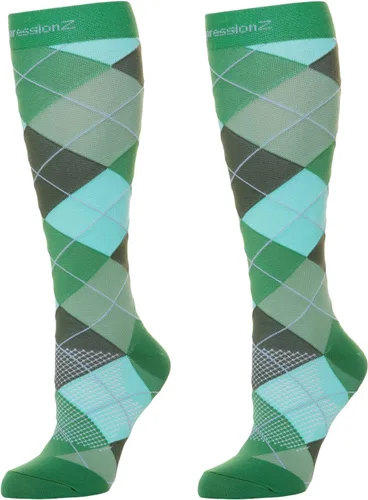 Vista 9 de CompressionZ 30-40 mmHg Compression Socks for Women & Men Knee-High Support Stockings Travel, Nurses and Athletes