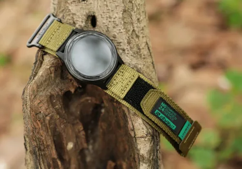 Vista 2 de Correa de reloj de liberación rápida de 0.866 in para Amazfit T-Rex 3 Pro de 1.890 in/Active MAX/Bip 6/Bip 5/Bip Max/Cheetah 2 Ultra/Balance 3