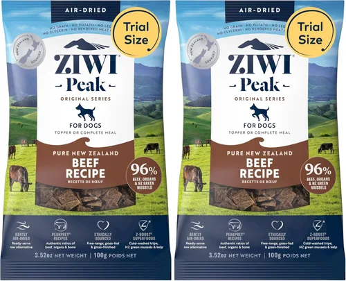 Vista 23 de ZIWI Peak - Alimento para perros secado al aire, carne de res, totalmente natural, alta proteína, sin granos, ingredientes limitados