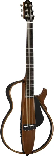 Vista 11 de Yamaha SLG200N NT Guitarra silenciosa de cuerdas de nailon con bolsa de concierto dura, natural