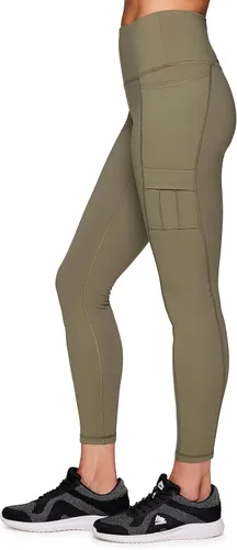 Vista 5 de Avalanche Leggings de entrenamiento al aire libre de alto impacto de longitud completa con bolsillo tipo cargo para mujer