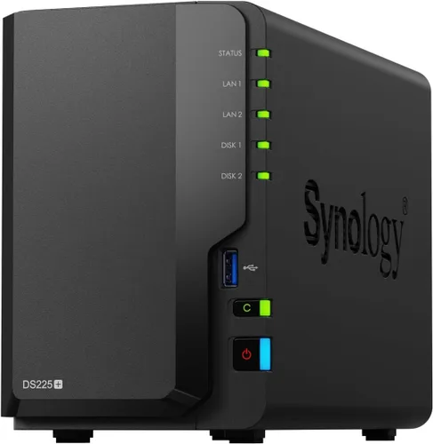 Synology DiskStation DS225+ de 2 bahías (sin disco)