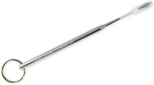 Vista 4 de Nordic Ware Angel Food - Molde para tartas, capacidad de 18 tazas, termómetro reutilizable para tartas, color plateado