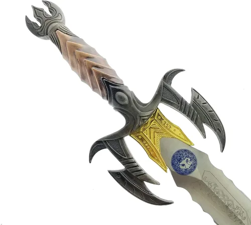 Vista 5 de Espada corta Fantasy Darkness de 17 y 10 pulgadas. Espada corta de hoja fija. Para colecciones, regalos