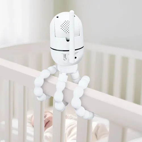Vista 9 de Soporte para monitor de bebé mejorado: trípode ajustable de 7.8 pulgadas para cámara de bebé HelloBaby