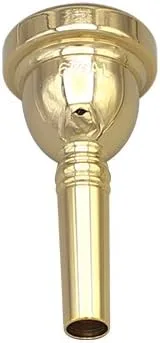 Vista 4 de Andoer boquilla para trombón alto, 6.5 AL, plata u oro, Dorado