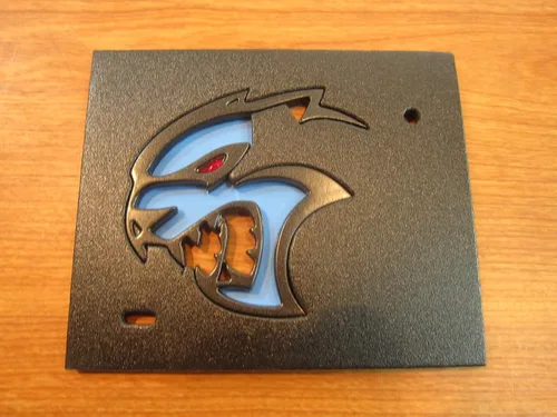 Vista 6 de 2019-2020 Dodge Challenger Emblema de guardabarros delantero izquierdo y derecho Hellcat Redeye OEM