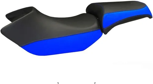 Vista 8 de Funda de asiento compatible con BMW R 1200 GS (05-12) modelo Siracusa Color de Tappezzeria Italia