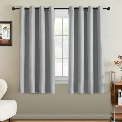 Vista 65 de H.VERSAILTEX Cortina de lino para oscurecer la habitación para dormitorio/sala de estar, cortinas opacas extra anchas de 100 x 84 pulgadas