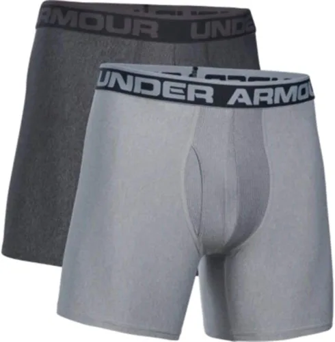 Vista 7 de Under Armour Original Series - Calzoncillos tipo bóxer para hombre, 6 pulgadas, paquete de 2