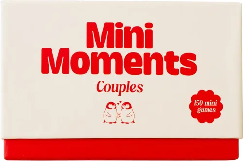 Rabble Mini Moments - 150 juegos de parejas y actividades para parejas con ideas para noches de cita en casa, perfecto para noches de juegos y 2
