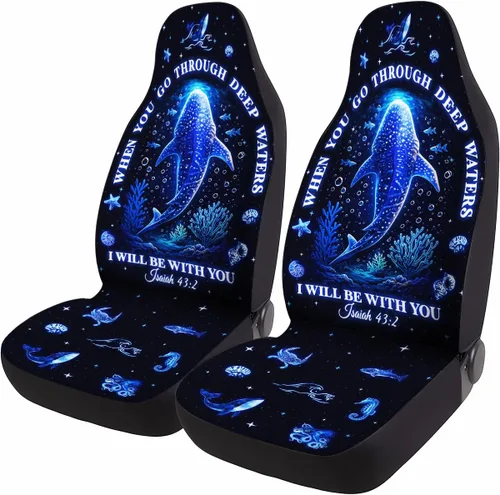 Vista 25 de GENANY Horror Nightmare Skellington - 2 fundas de asiento delantero para automóvil, camión, SUV, regalos de Navidad, funda de asiento de cubo