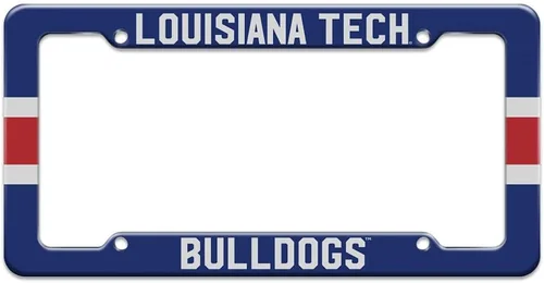 GRAPHICS & MORE Louisiana Tech Bulldogs - Marco para placa de matrícula