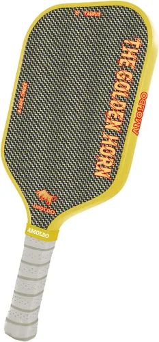 Vista 10 de Pickleball Paddles, Carbon Fiber Pickleball Paddle High Grit & Spin with PP Honeycomb Core 16mm Thickness and Thermoformed Elongated