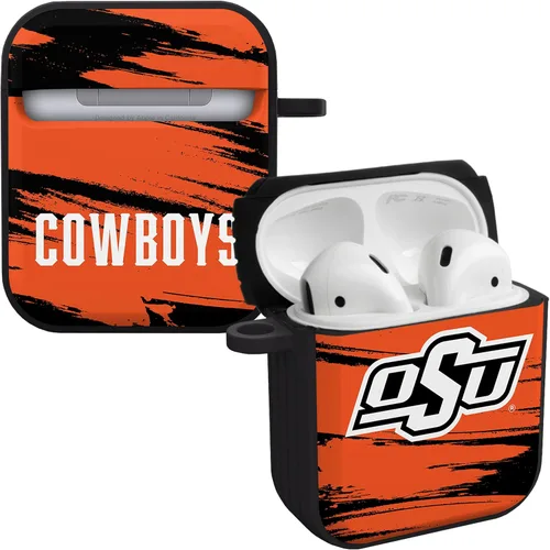 Vista 8 de AFFINITY BANDS Oklahoma State Cowboys Camo HDX - Funda compatible con Apple AirPods Generaciones 1 y 2