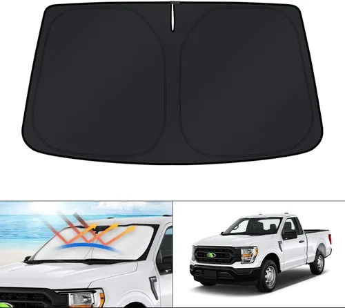 Vista 62 de KUST Parasol para parabrisas para Chevy Malibu 2013 2014 2015 accesorios de ventana cubierta solar plegable bloquea los rayos UV mantener el coche