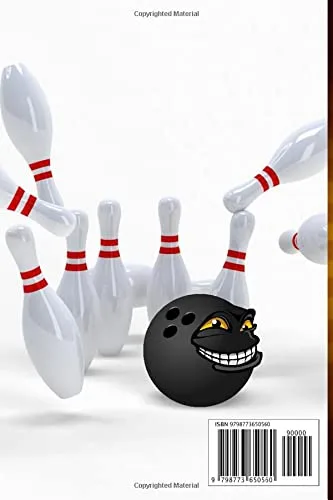 Vista 2 de Log Book Bowling Games Log Book Bwling GamesBowling Score Book 99 Score Sheets for 1-6 player, Perfect Gift for Bowlers & Bowling Coachs and