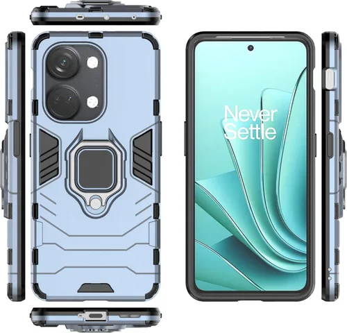 Vista 26 de Funda para Xiaomi Redmi Note 12S 4G Caso,Soporte de montaje magnético para coche Funda Shell para Xiaomi Redmi Note 12S 4G Caso Azul