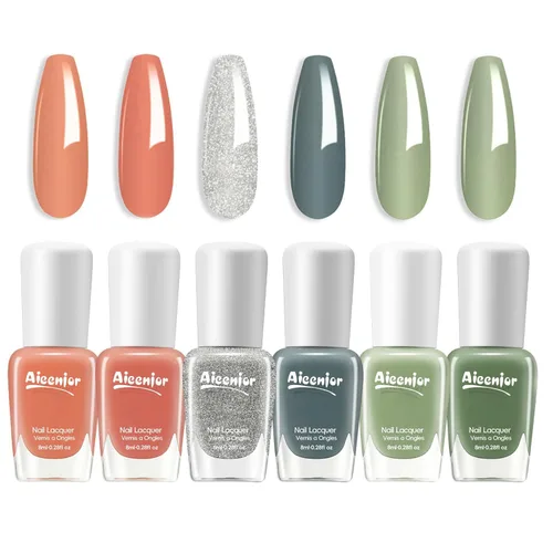 Vista 10 de Juego de Esmalte de Uñas de Secado Rápido para Niños, Esmalte de Uñas No Tóxico para Niños Pequeños, Esmalte para Uñas de las Manos Despegable a