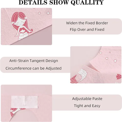 Vista 5 de Baby Disposable Bibs 100 pcs -Self feeding Food Crumb Catcher