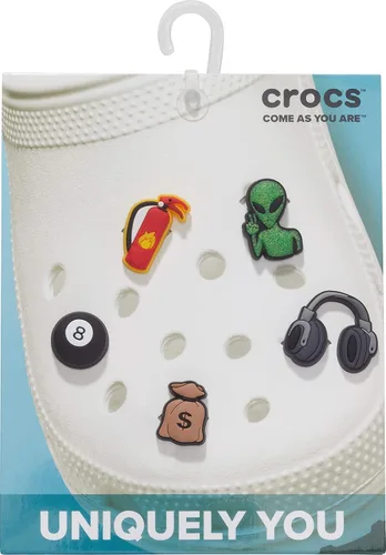 Vista 3 de Crocs Jibbitz Shoe Spirit - Paquete múltiple unisex para niños, dijes para adolescentes