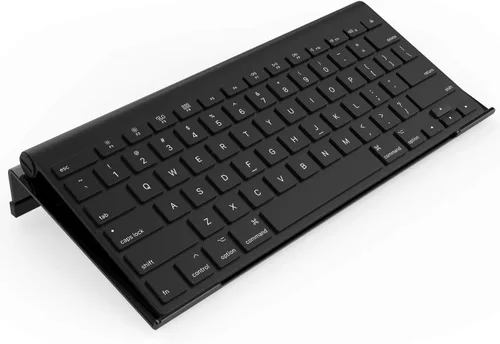 Soporte para teclado pequeño de computadora, 11.8 x 5.1 pulgadas, bandeja para teclado de computadora pequeña, soporte acrílico para teclado de 78