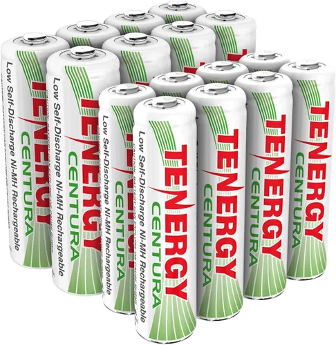 Vista 8 de Tenergy Centura - Batería recargable NiMH de baja autodescarga, incluye 4 pilas recargables AA 4 x AAA, paquete de 8