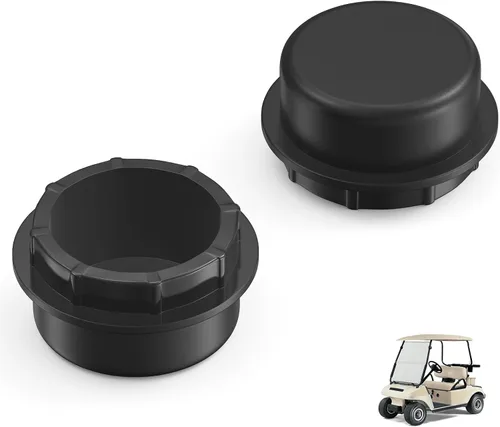 Panglong Cubierta antipolvo para cubo delantero de coche, 2 unidades, cubierta antipolvo para carrito de golf, se adapta a 2003 en adelante Club Car