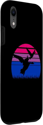 Vista 18 de iPhone 14 Pro Max Subtle Bisexual Goose Bird LGBT Gay Pride Funny Bi Flag Case