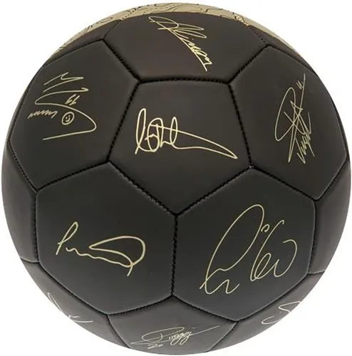 Vista 2 de Liverpool FC Phantom Signature - Balón de fútbol (5) (negro/dorado), Negro/Oro