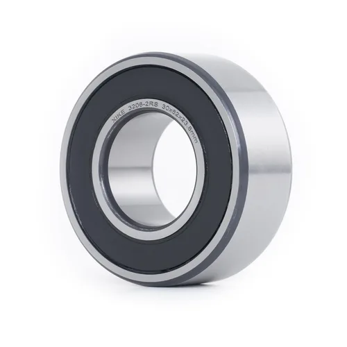 XIKE 1 Pcs 3206-2RS/5206-2RS Sealed Angular Contact Ball Bearing 30x62x23.8mm Double Row, Fits DIY/CNC/Motor/Auto A/C, Water