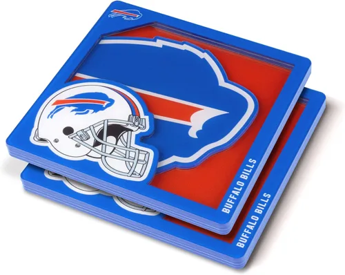 Vista 12 de YouTheFan NFL - Posavasos de la serie de logotipos en 3D