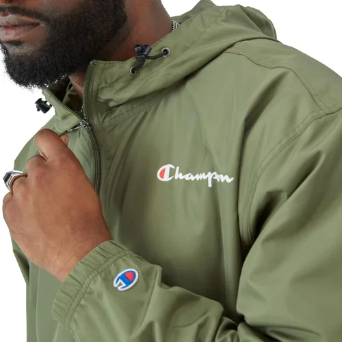 Vista 5 de Champion Men's Jacket, Stadium Packable Wind and Water Resistant Jacket (Reg. Or Big & Tall)