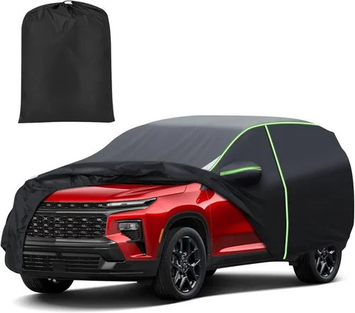 Vista 33 de Mixsuper Liner Funda para coche para BMW X3 2003-2026, 7 capas, funda impermeable para coche, accesorios para X3 con puerta con cremallera, tiras