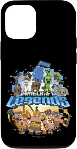 Vista 28 de Minecraft Legends Dual Army Epic Poster - Funda para iPhone 17