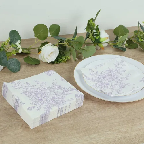 Vista 29 de Efavormart - Paquete de 20 servilletas de papel con estampado de animales de safari, servilletas de cóctel desechables suaves con temática de selva